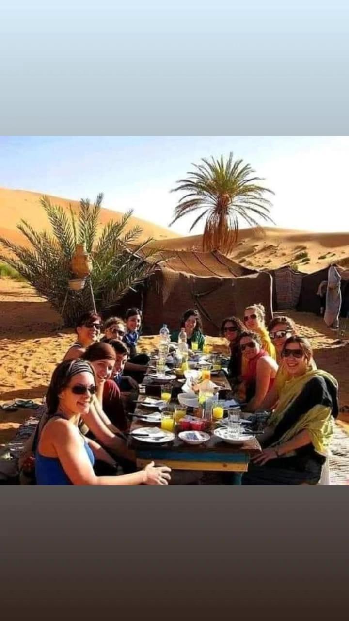 Bivouac Camel Trips Hotell Merzouga Eksteriør bilde