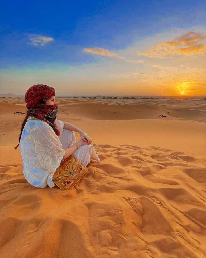 Bivouac Camel Trips Hotell Merzouga Eksteriør bilde