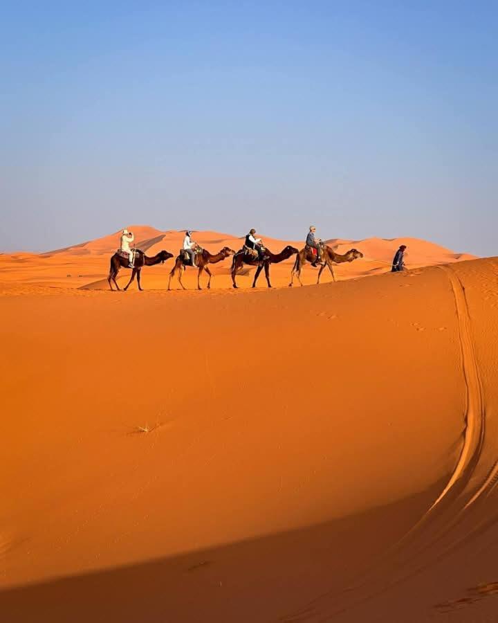 Bivouac Camel Trips Hotell Merzouga Eksteriør bilde