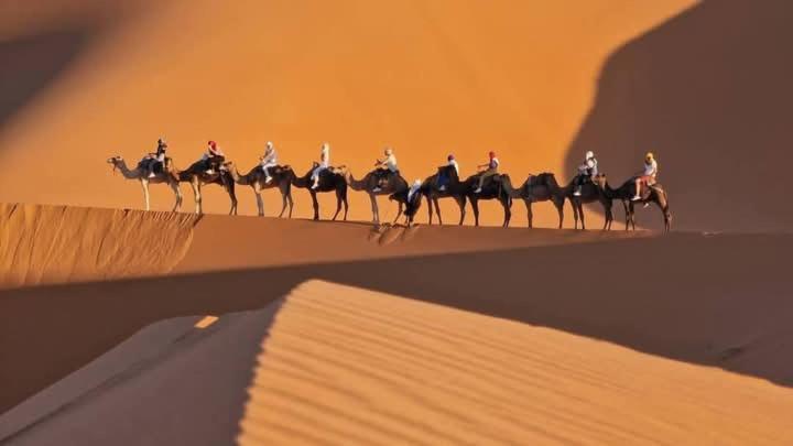 Bivouac Camel Trips Hotell Merzouga Eksteriør bilde